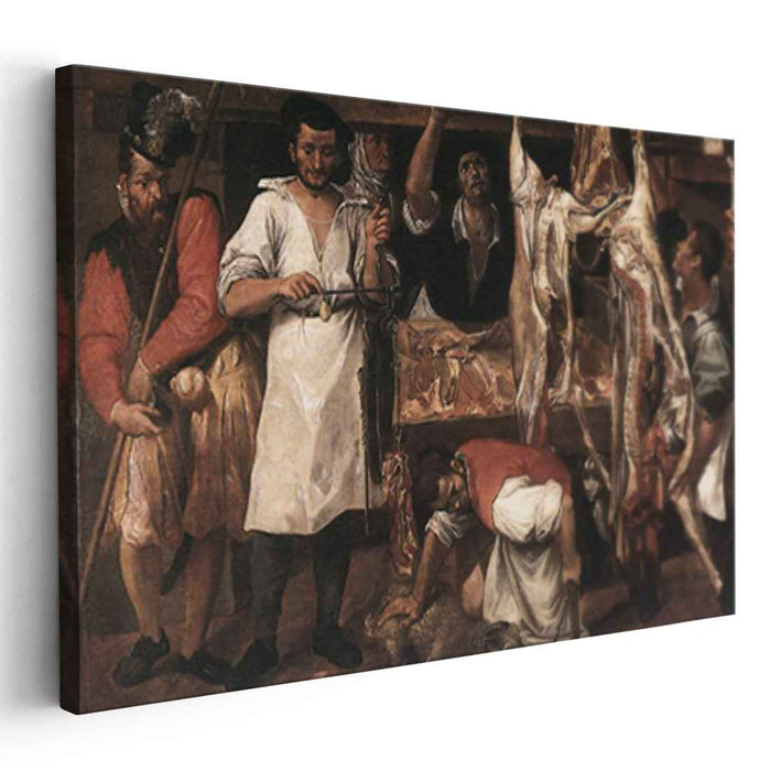 Butcher's Shop (1580) by Annibale Carracci