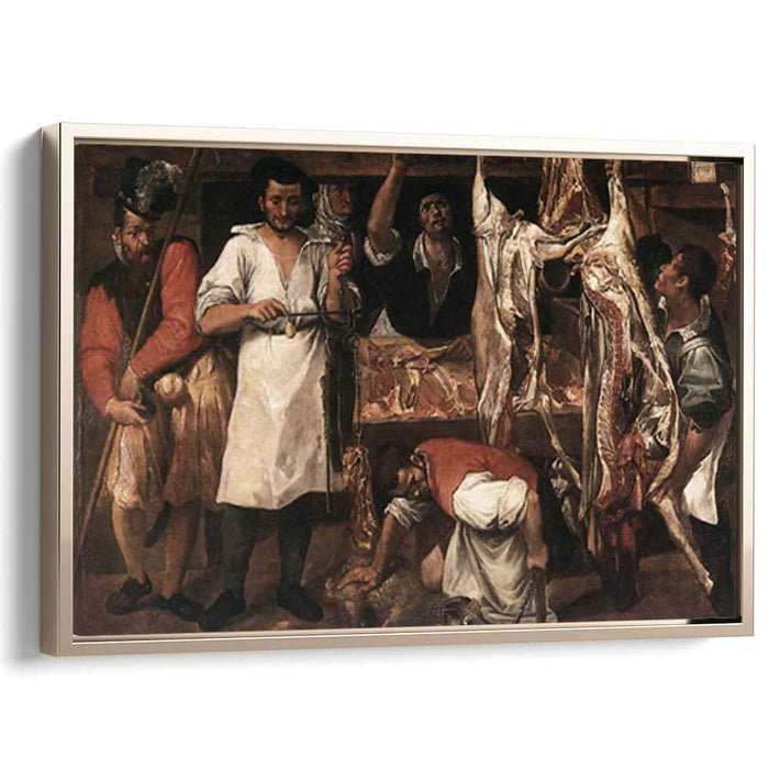 Butcher's Shop (1580) by Annibale Carracci