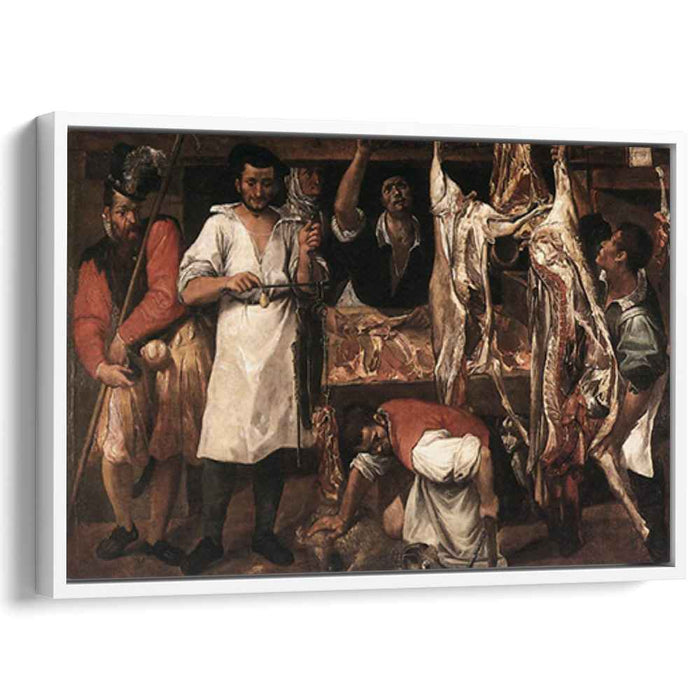 Butcher's Shop (1580) by Annibale Carracci