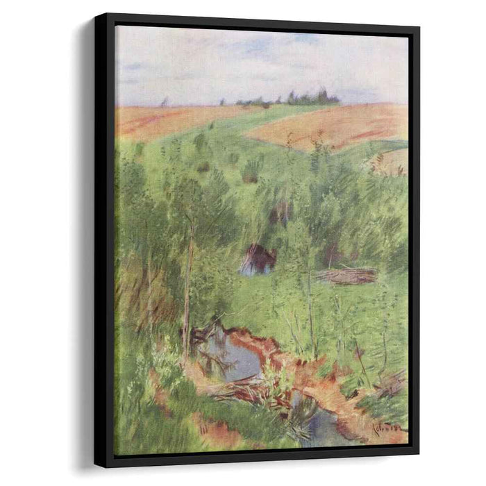 By the creek (1899) by Isaac Levitan