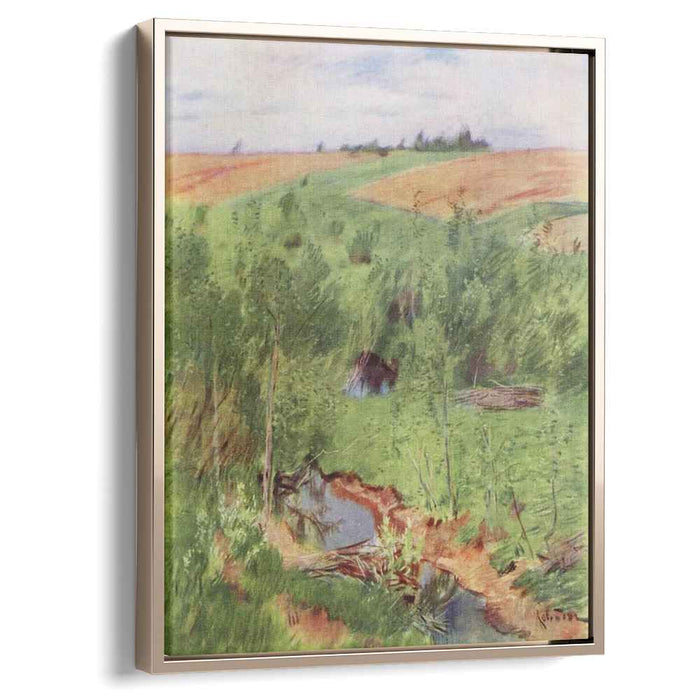 By the creek (1899) by Isaac Levitan