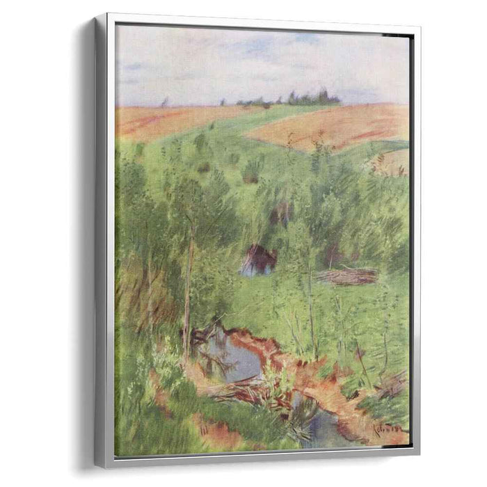 By the creek (1899) by Isaac Levitan