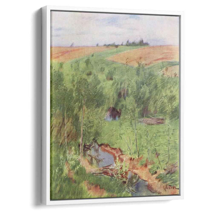 By the creek (1899) by Isaac Levitan