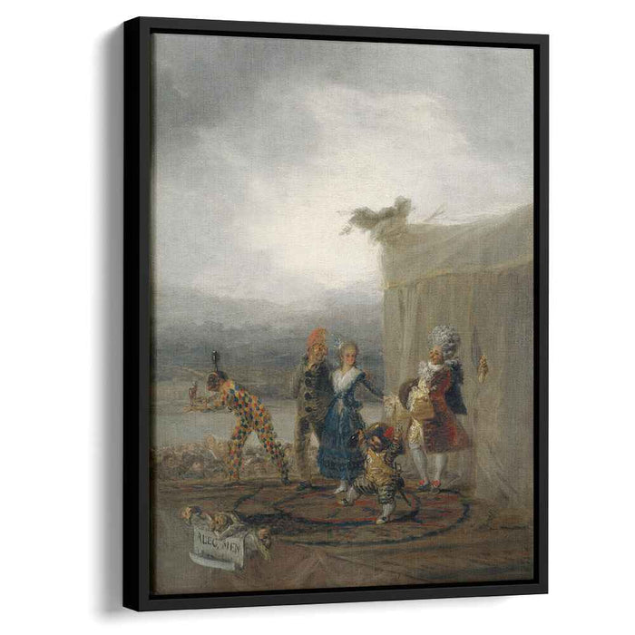 The Strolling Players (1793) by Francisco Goya