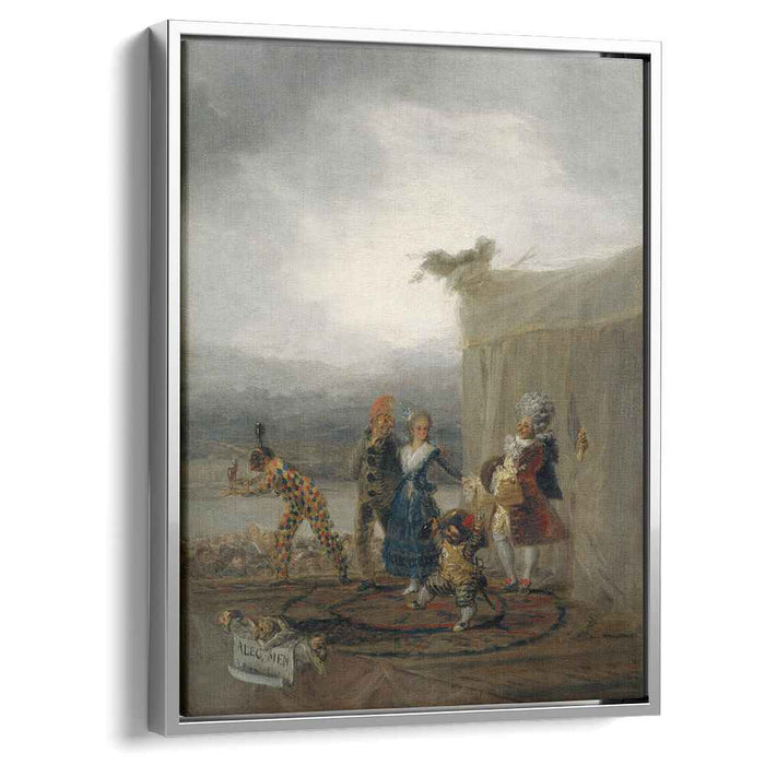 The Strolling Players (1793) by Francisco Goya