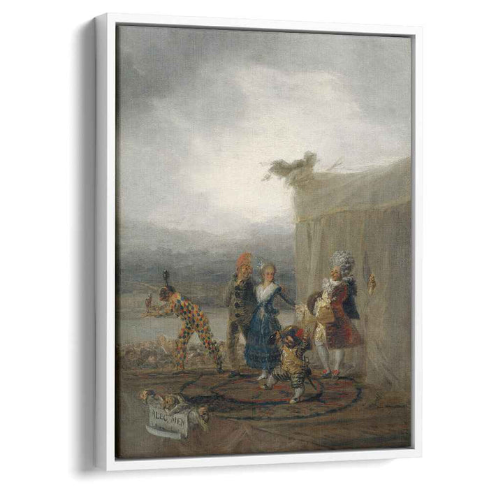 The Strolling Players (1793) by Francisco Goya