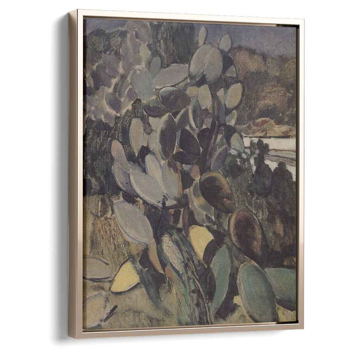 Cacti (1907) by Kuzma Petrov-Vodkin