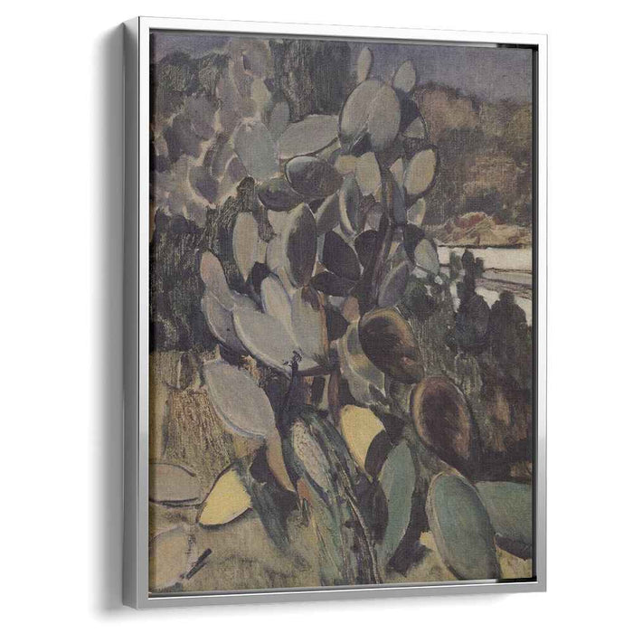 Cacti (1907) by Kuzma Petrov-Vodkin