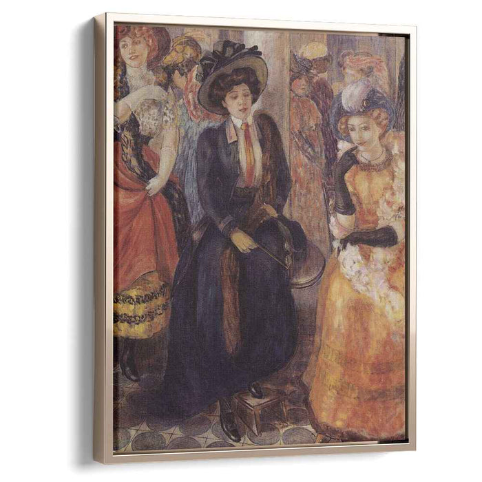 Cafe (1907) by Kuzma Petrov-Vodkin