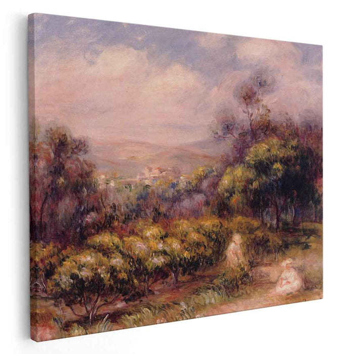 Cagnes Landscape by Pierre-Auguste Renoir