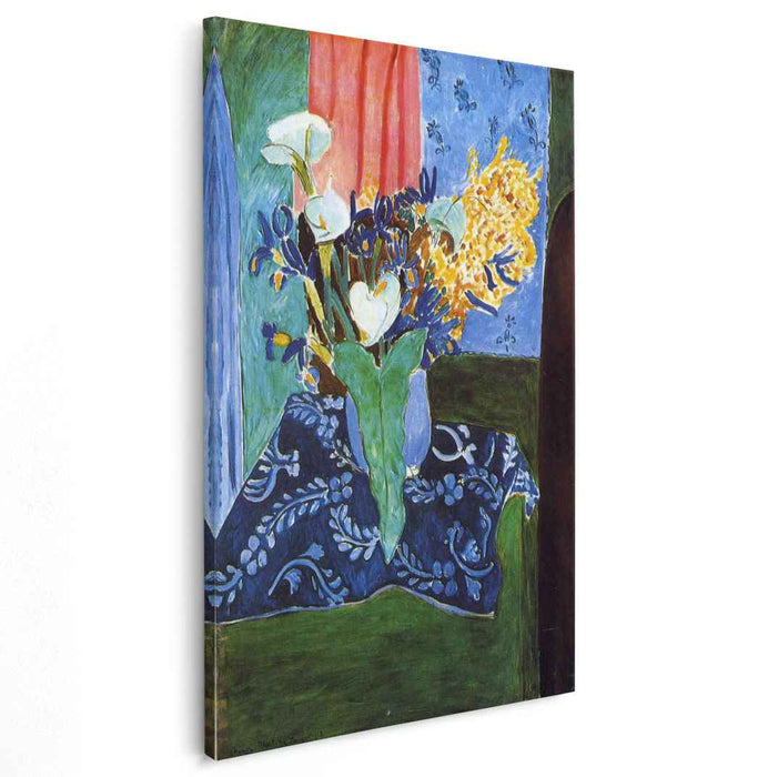 Calla Lilies, Irises and Mimosas by Henri Matisse