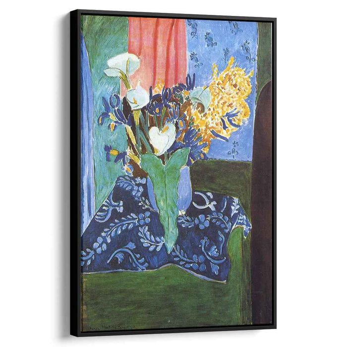 Calla Lilies, Irises and Mimosas by Henri Matisse