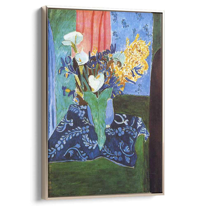 Calla Lilies, Irises and Mimosas by Henri Matisse