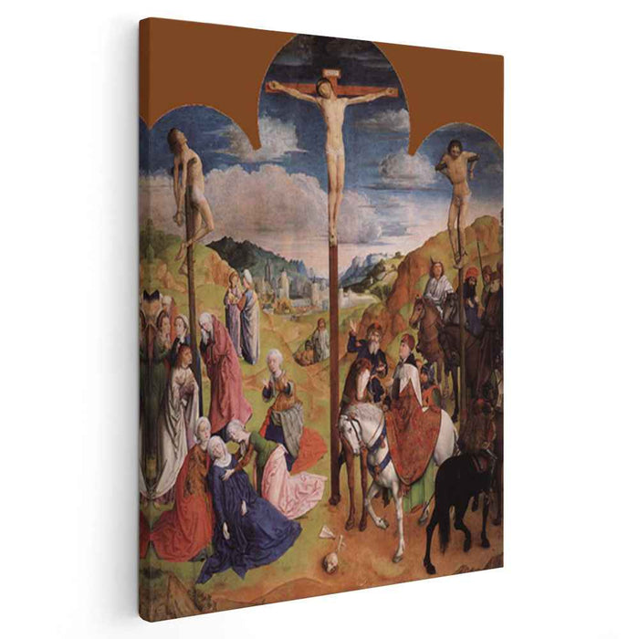 Calvary Triptych (Central panel) (1468) by Hugo van der Goes