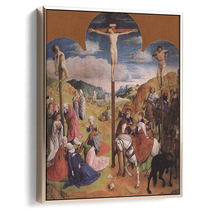 Calvary Triptych (Central panel) (1468) by Hugo van der Goes