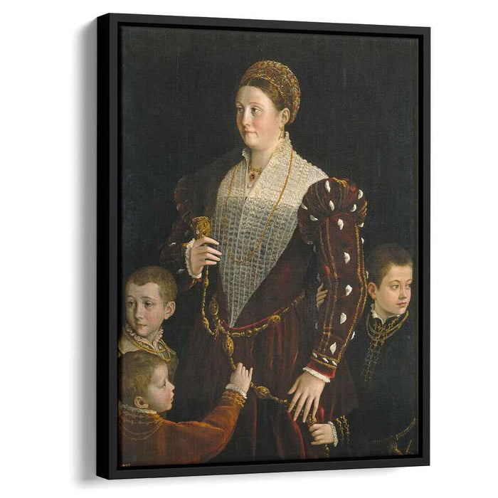 Camilla Gonzaga with Her Three Sons (1540) by Parmigianino