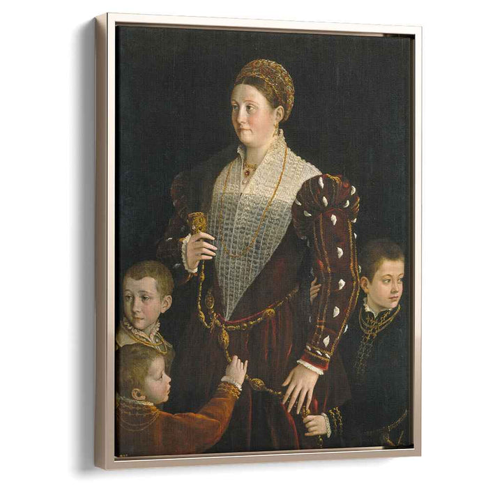 Camilla Gonzaga with Her Three Sons (1540) by Parmigianino