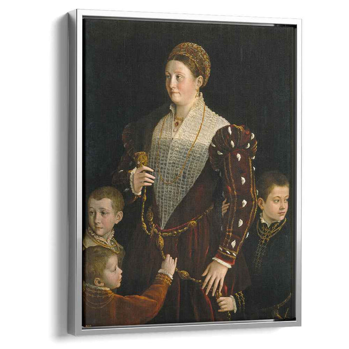 Camilla Gonzaga with Her Three Sons (1540) by Parmigianino