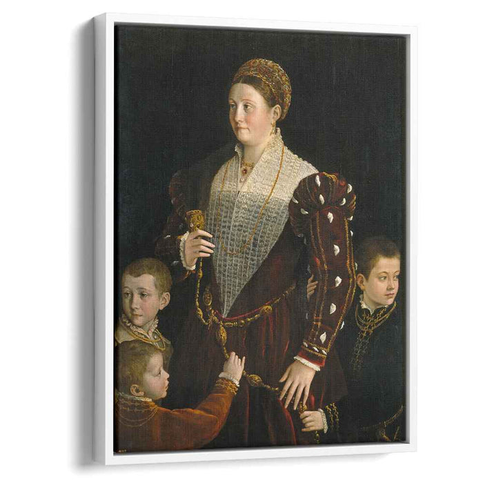 Camilla Gonzaga with Her Three Sons (1540) by Parmigianino