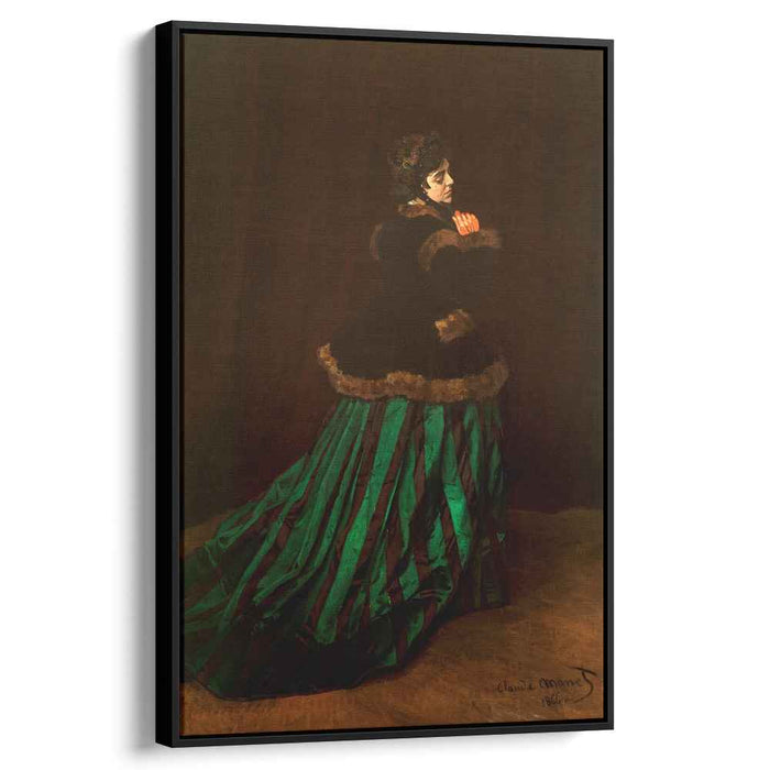 Camille (also known as The Woman in a Green Dress) (1866) by Claude Monet