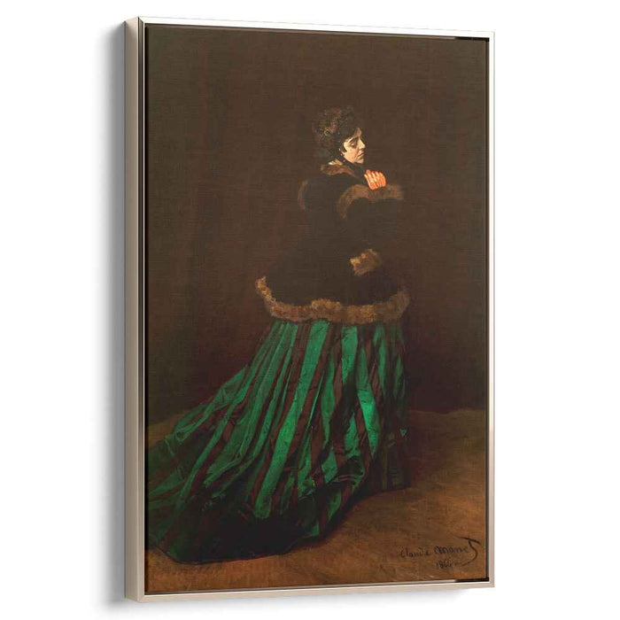 Camille (also known as The Woman in a Green Dress) (1866) by Claude Monet