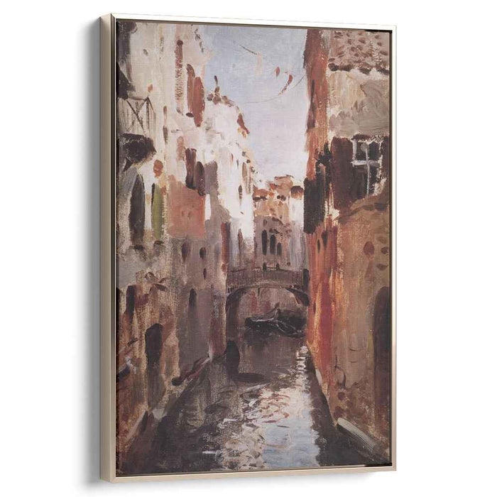 Canal in Venice (1890) by Isaac Levitan