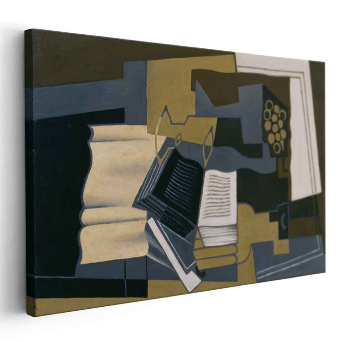 Carafe and Book (1920) by Juan Gris