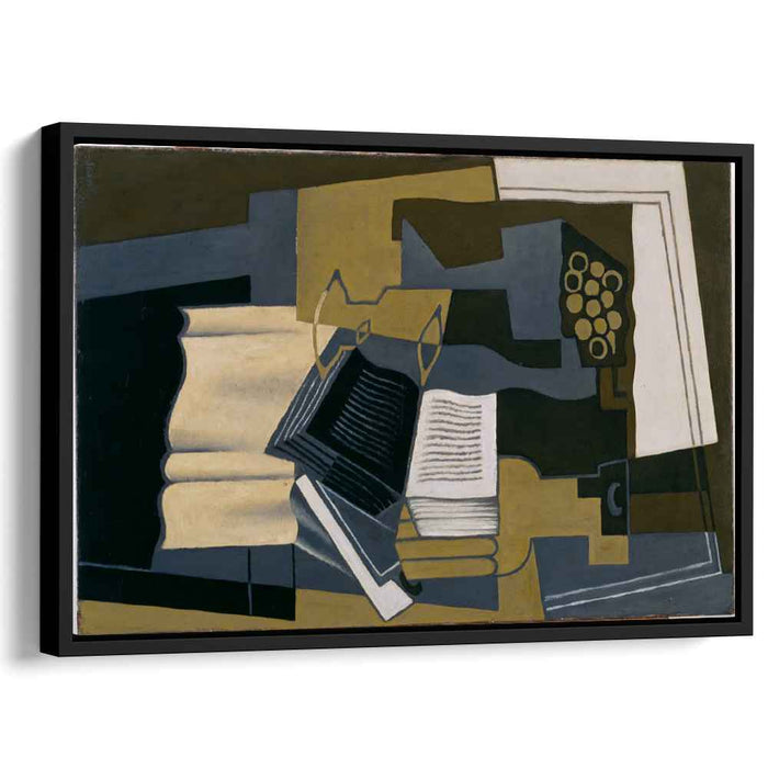 Carafe and Book (1920) by Juan Gris