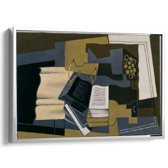 Carafe and Book (1920) by Juan Gris