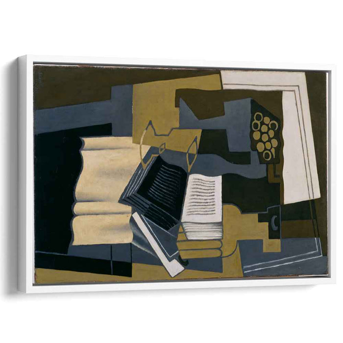 Carafe and Book (1920) by Juan Gris