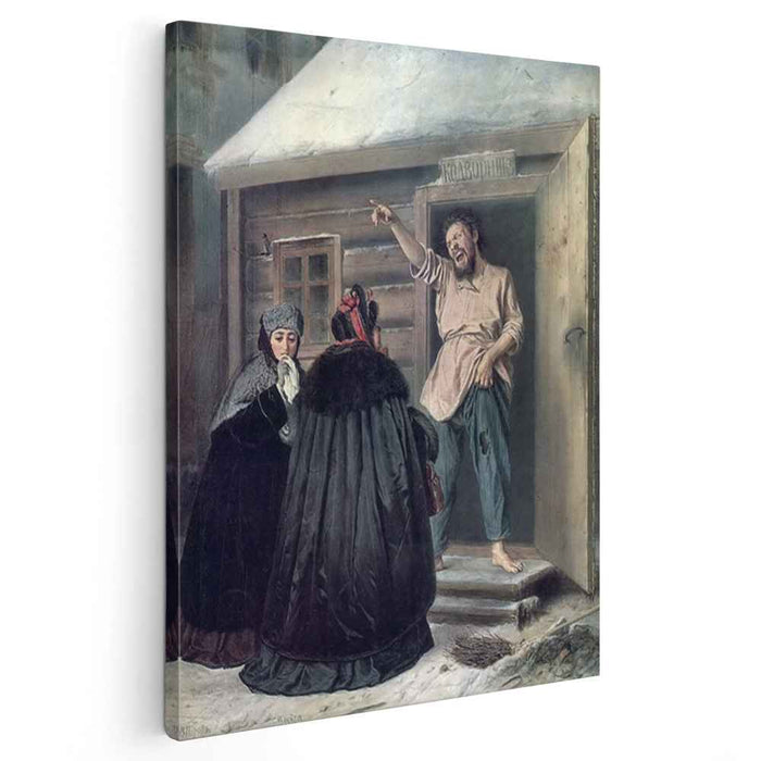 Caretaker Letting an Apartment to a Lady by Vasily Perov