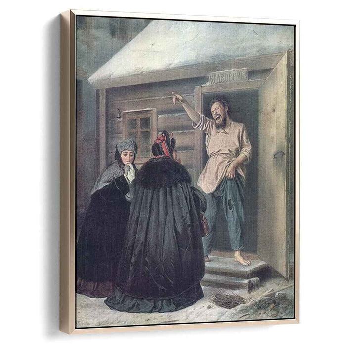 Caretaker Letting an Apartment to a Lady by Vasily Perov