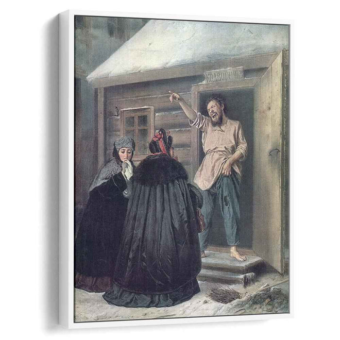Caretaker Letting an Apartment to a Lady by Vasily Perov