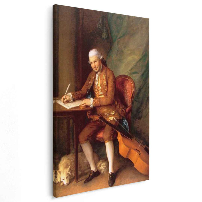 Carl Friedrich Abel (1777) by Thomas Gainsborough