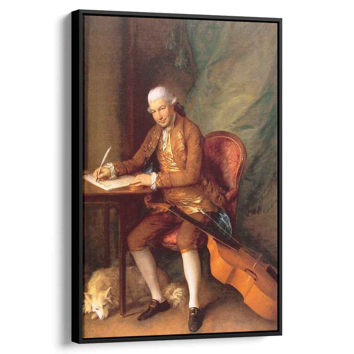 Carl Friedrich Abel (1777) by Thomas Gainsborough