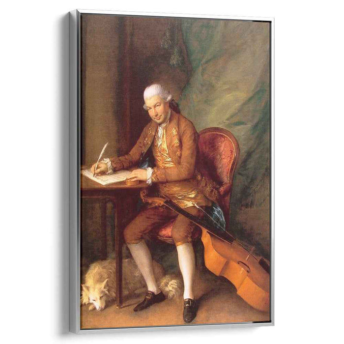 Carl Friedrich Abel (1777) by Thomas Gainsborough