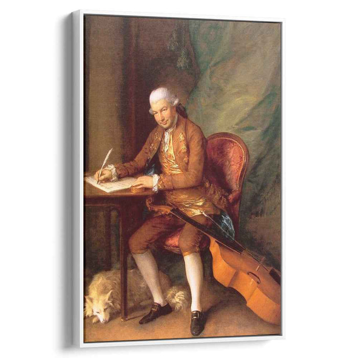 Carl Friedrich Abel (1777) by Thomas Gainsborough