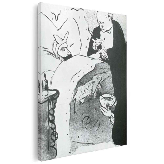 Carnot Malade Cannot Ill, a Song Sung at the Chat Noir by Henri de Toulouse-Lautrec