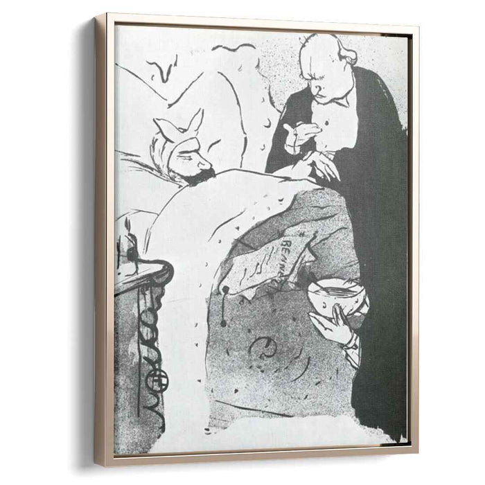 Carnot Malade Cannot Ill, a Song Sung at the Chat Noir by Henri de Toulouse-Lautrec