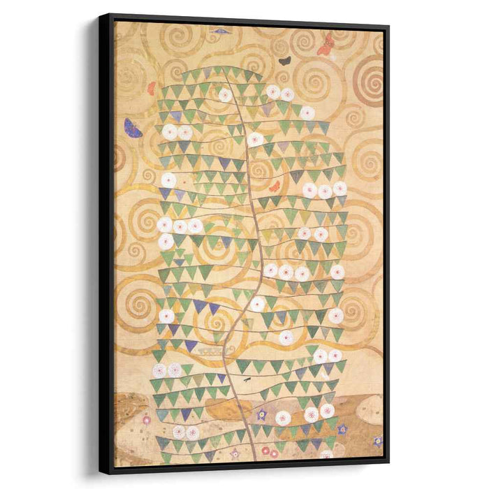 Cartoon for the frieze of the Villa Stoclet in Brussels: right part of the tree of life (1909) by Gustav Klimt