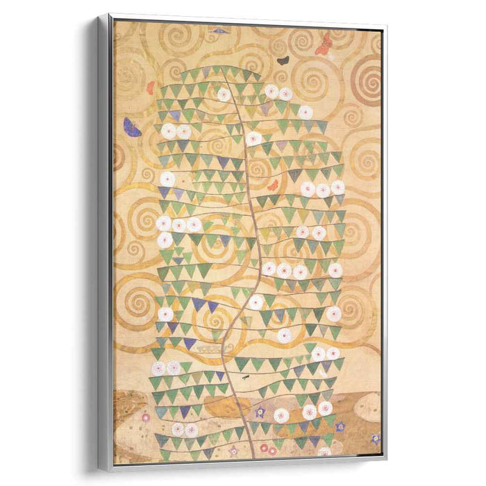 Cartoon for the frieze of the Villa Stoclet in Brussels: right part of the tree of life (1909) by Gustav Klimt