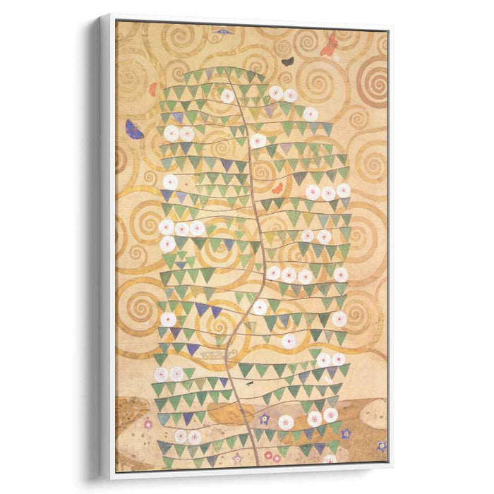 Cartoon for the frieze of the Villa Stoclet in Brussels: right part of the tree of life (1909) by Gustav Klimt