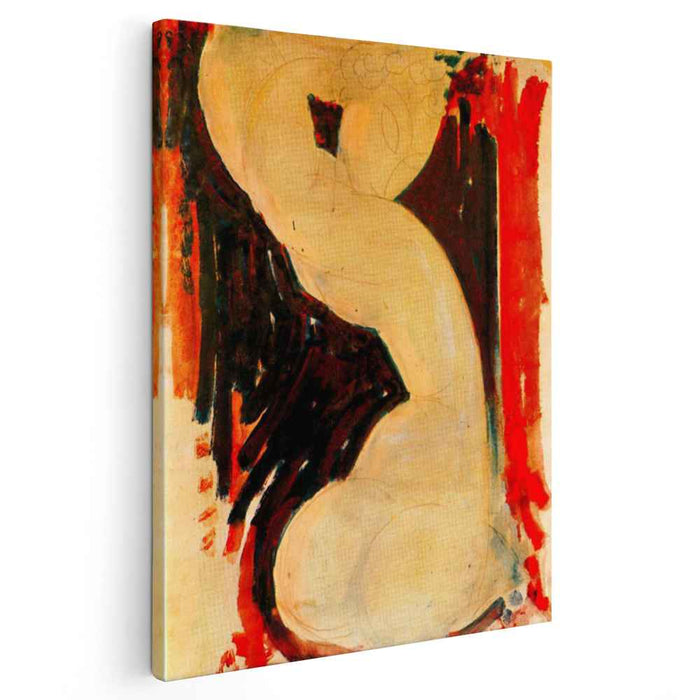 Caryatid (1913) by Amedeo Modigliani