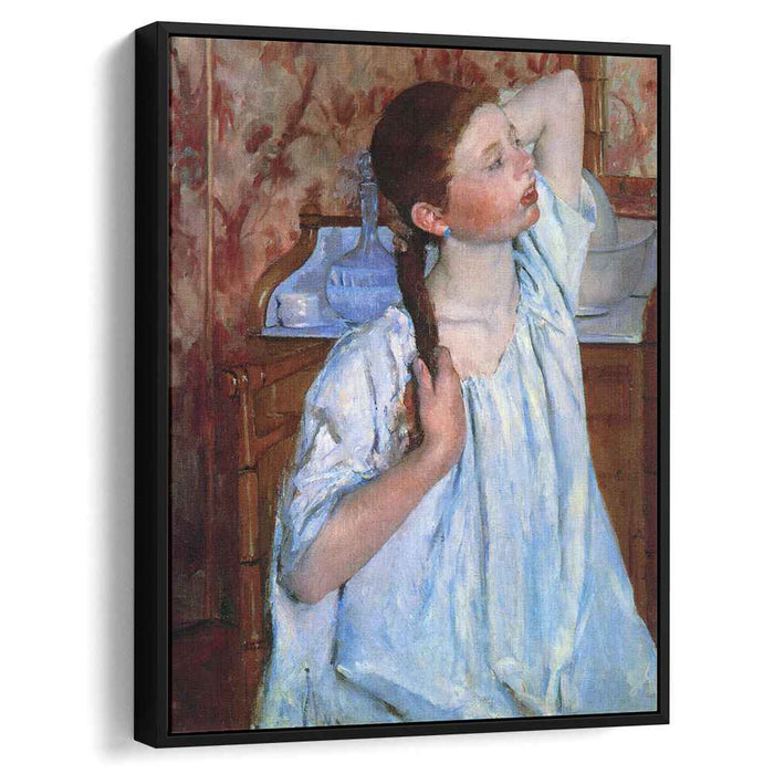 Girl Arranging Her Hair (1886) by Mary Cassatt