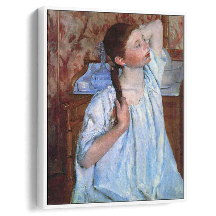 Girl Arranging Her Hair (1886) by Mary Cassatt