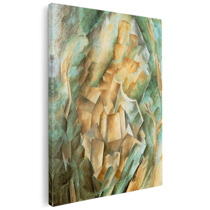 Castle at La Roche Guyon (1909) by Georges Braque