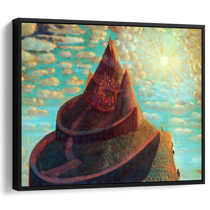 Castle (Castle Fairy Tale) (1909) by Mikalojus Konstantinas Ciurlionis