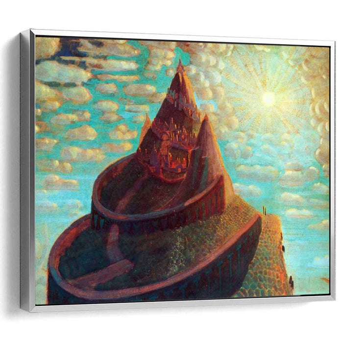 Castle (Castle Fairy Tale) (1909) by Mikalojus Konstantinas Ciurlionis