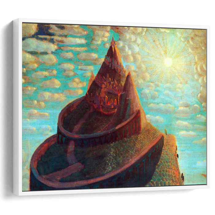 Castle (Castle Fairy Tale) (1909) by Mikalojus Konstantinas Ciurlionis