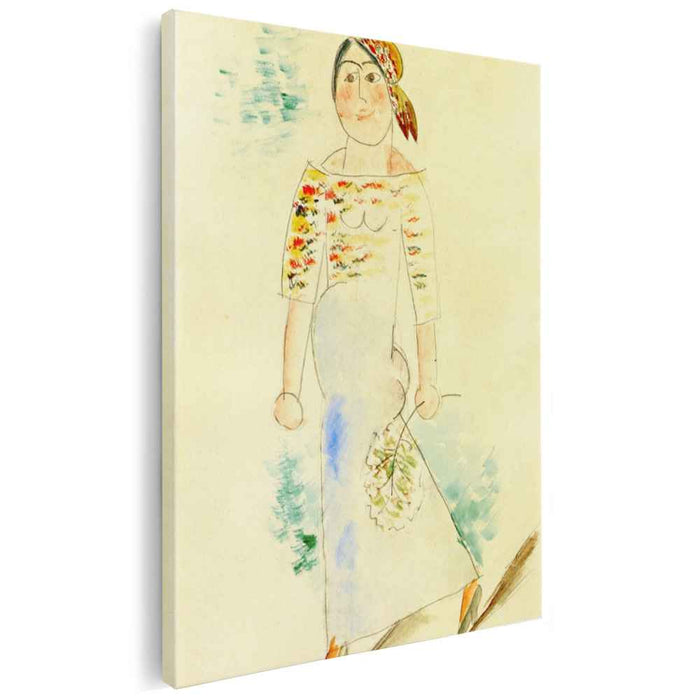 Catalan Woman (1911) by Pablo Picasso